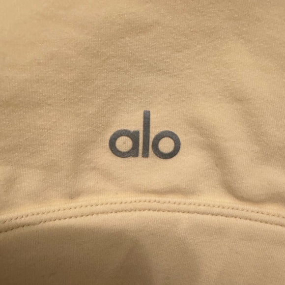Alo Airbrush Enso Bra in French Vanilla - Picture 5 of 6